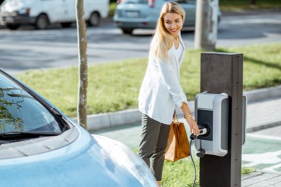 Borne de recharge électrique (IRVE)