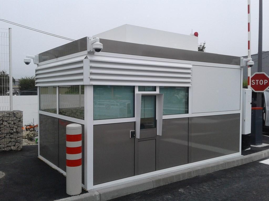 Caméra IP 4MP HIKvision sur station carburant