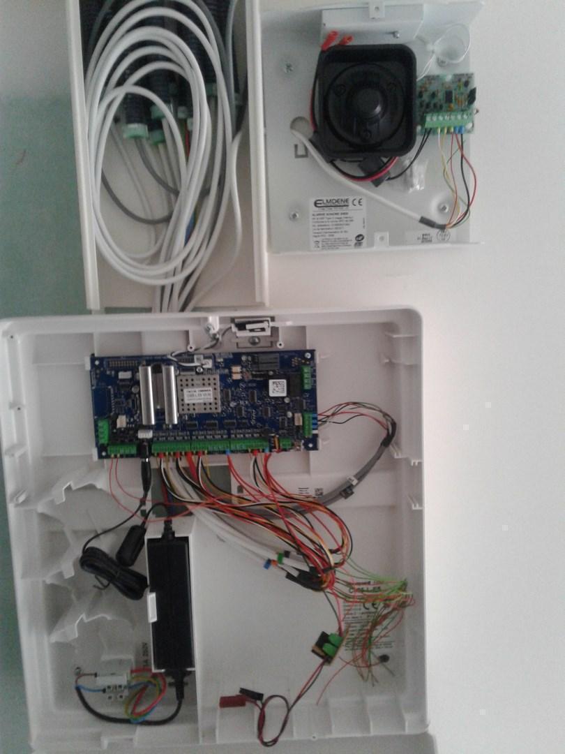 Centrale Galaxy Flex 20 Honeywell chez des particuliers